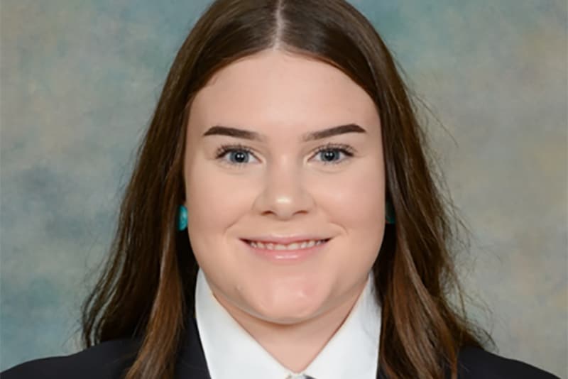 Yanco Agricultural High School Year 11 student, Dimity Evans